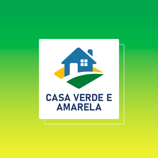 casa verde e amarela